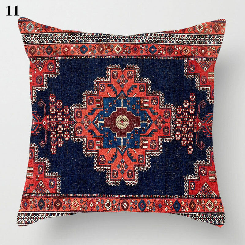 Etnisk Boho Mandala Print Kasteputevar Sofa Putetrekk Hjemmedekor Luvikno