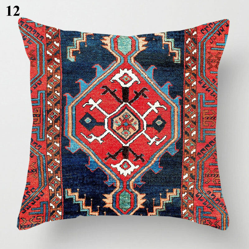 Etnisk Boho Mandala Print Kasteputevar Sofa Putetrekk Hjemmedekor Luvikno