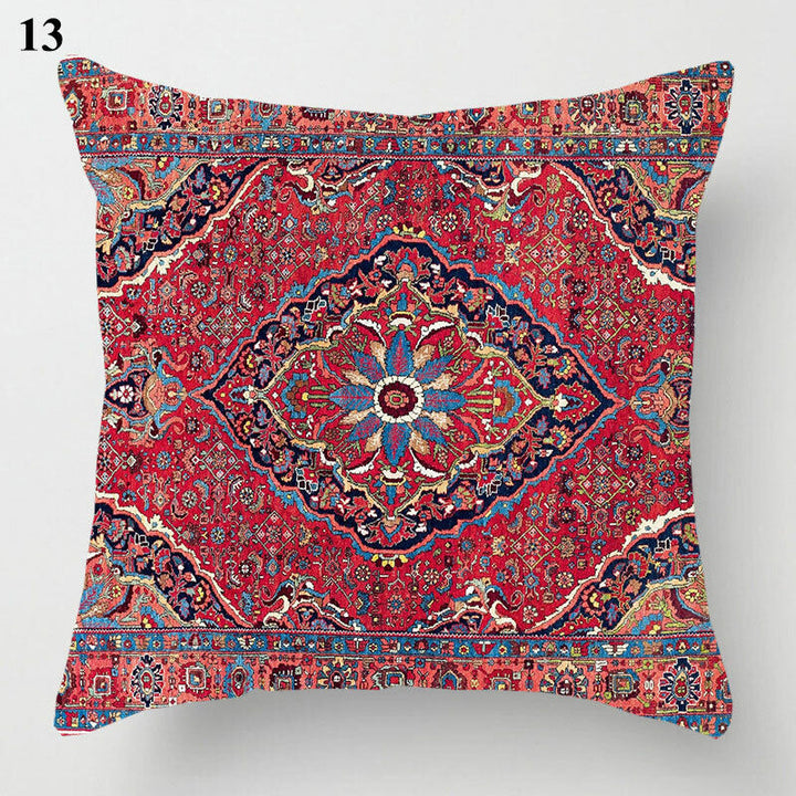Etnisk Boho Mandala Print Kasteputevar Sofa Putetrekk Hjemmedekor Luvikno