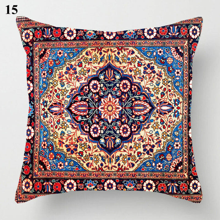 Etnisk Boho Mandala Print Kasteputevar Sofa Putetrekk Hjemmedekor Luvikno