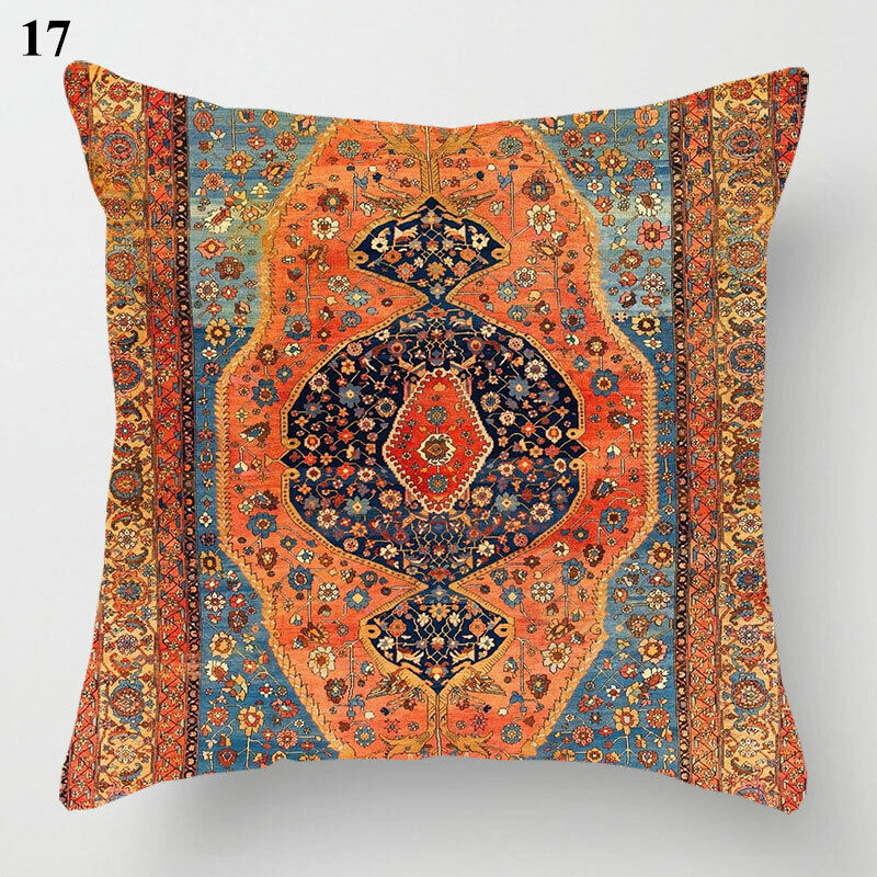 Etnisk Boho Mandala Print Kasteputevar Sofa Putetrekk Hjemmedekor Luvikno