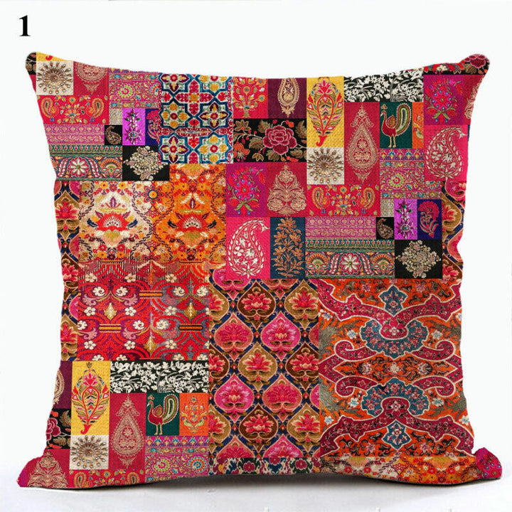 Etnisk Boho Mandala Print Kasteputevar Sofa Putetrekk Hjemmedekor Luvikno