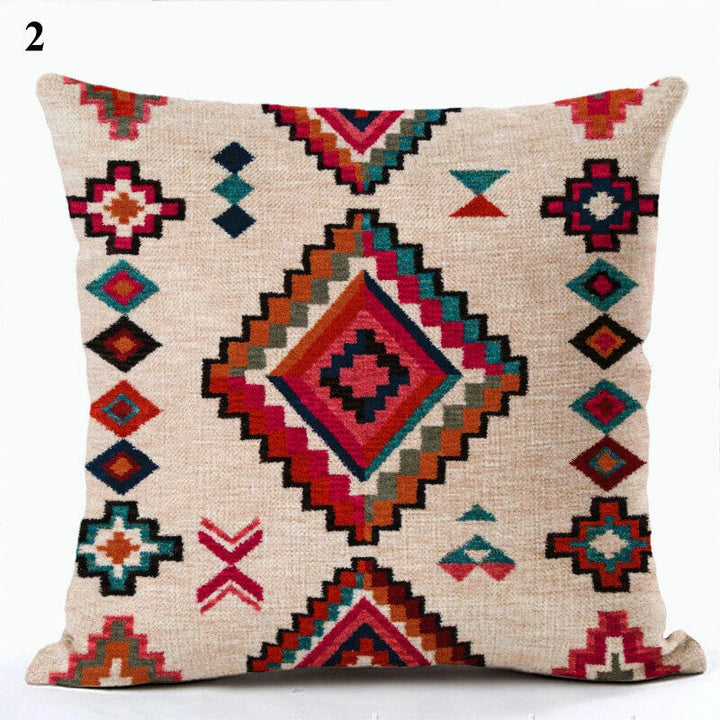 Etnisk Boho Mandala Print Kasteputevar Sofa Putetrekk Hjemmedekor Luvikno