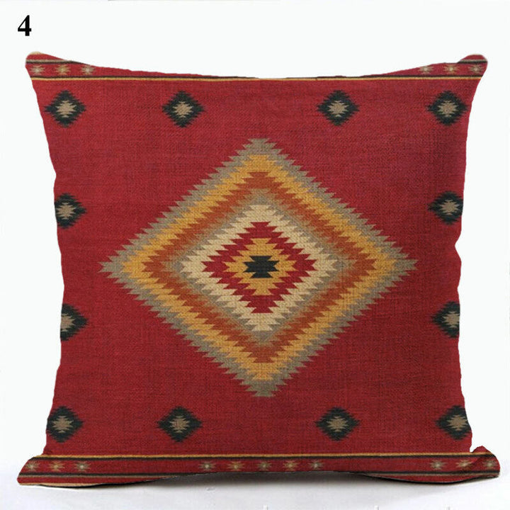 Etnisk Boho Mandala Print Kasteputevar Sofa Putetrekk Hjemmedekor Luvikno