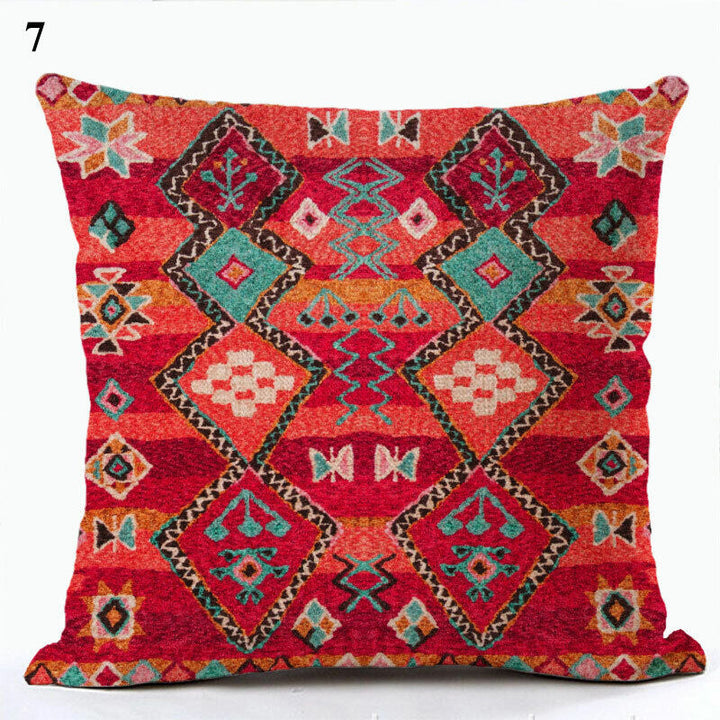 Etnisk Boho Mandala Print Kasteputevar Sofa Putetrekk Hjemmedekor Luvikno