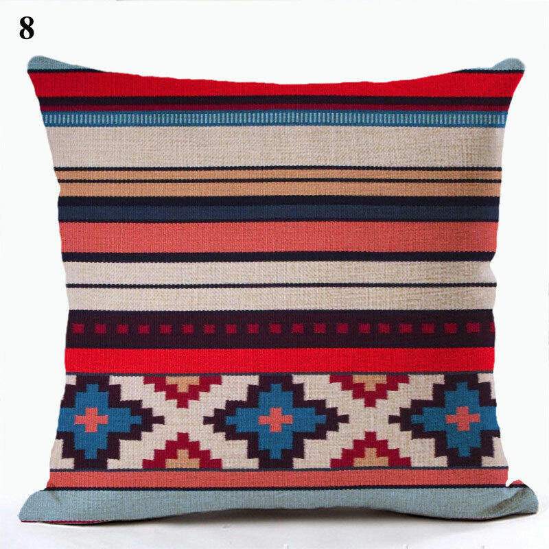 Etnisk Boho Mandala Print Kasteputevar Sofa Putetrekk Hjemmedekor Luvikno