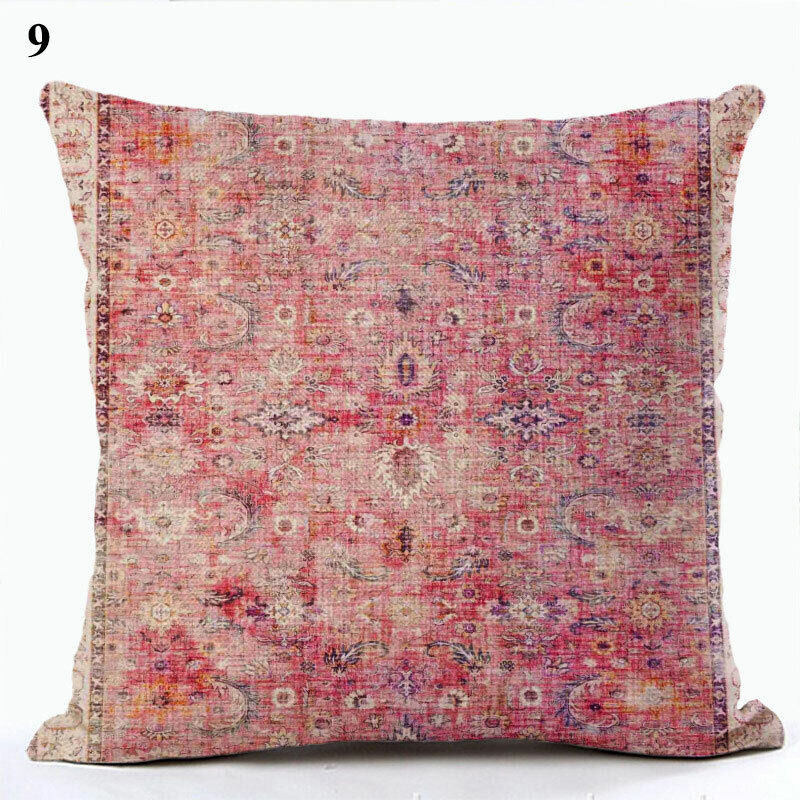 Etnisk Boho Mandala Print Kasteputevar Sofa Putetrekk Hjemmedekor Luvikno