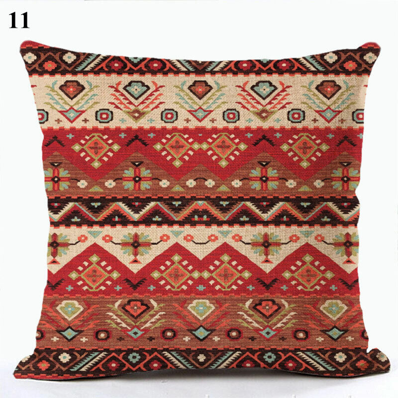 Etnisk Boho Mandala Print Kasteputevar Sofa Putetrekk Hjemmedekor Luvikno