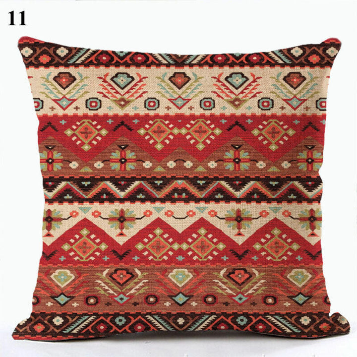 Etnisk Boho Mandala Print Kasteputevar Sofa Putetrekk Hjemmedekor Luvikno