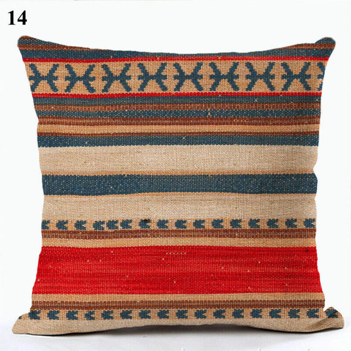 Etnisk Boho Mandala Print Kasteputevar Sofa Putetrekk Hjemmedekor Luvikno