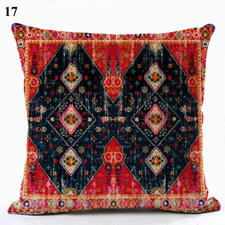Etnisk Boho Mandala Print Kasteputevar Sofa Putetrekk Hjemmedekor Luvikno