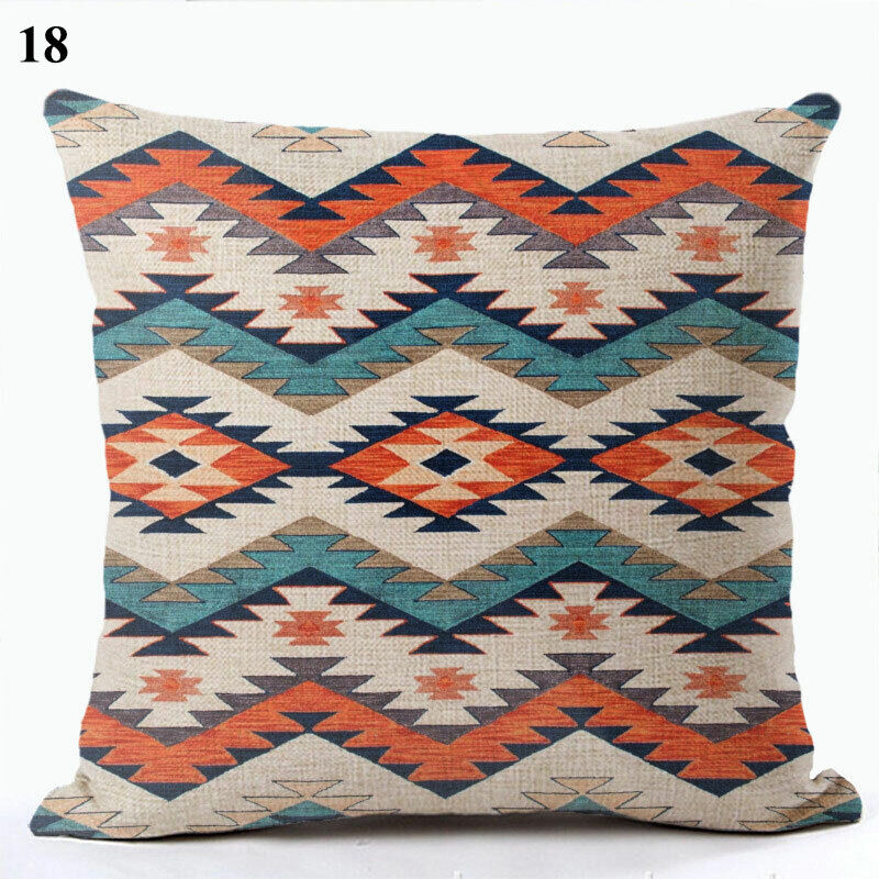 Etnisk Boho Mandala Print Kasteputevar Sofa Putetrekk Hjemmedekor Luvikno