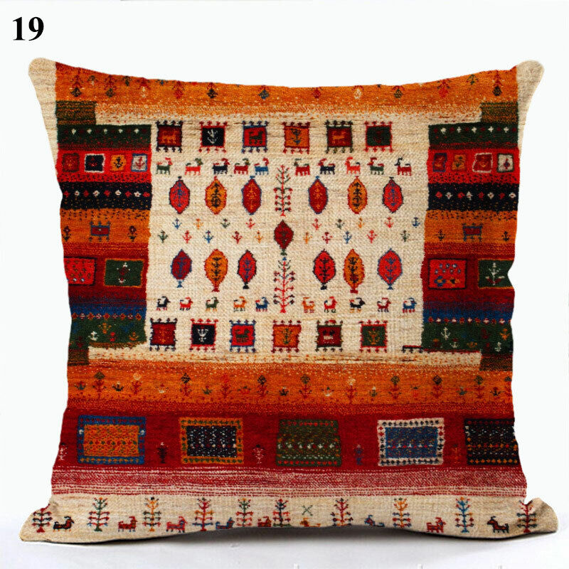 Etnisk Boho Mandala Print Kasteputevar Sofa Putetrekk Hjemmedekor Luvikno