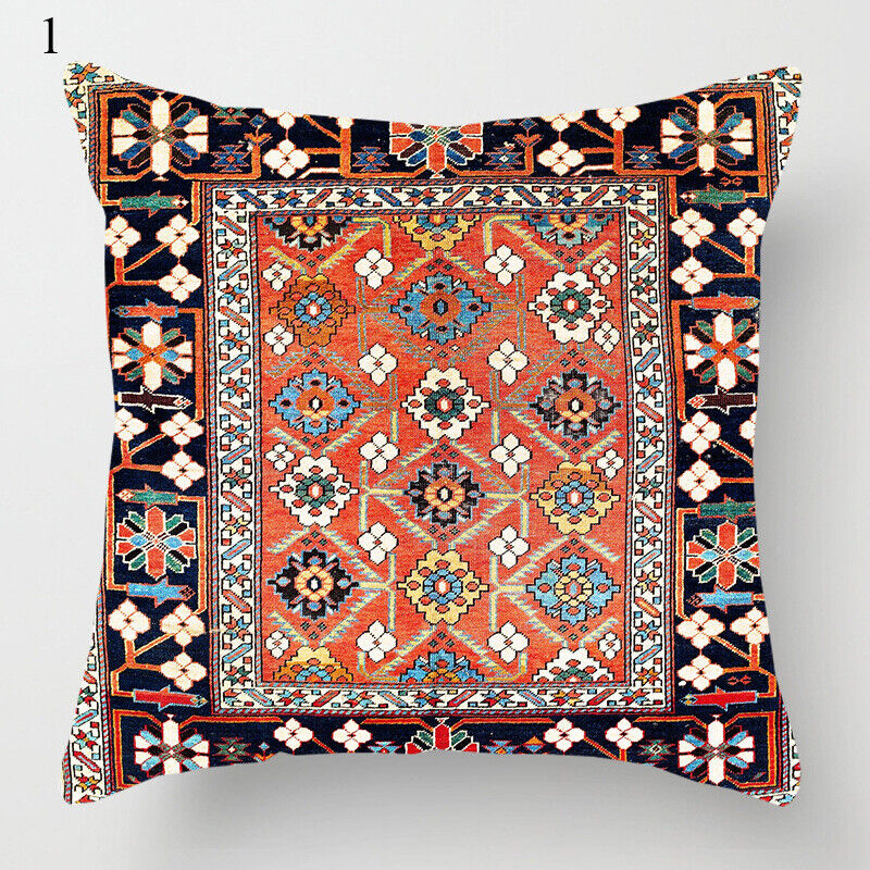 Etnisk Boho Mandala Print Kasteputevar Sofa Putetrekk Hjemmedekor Luvikno