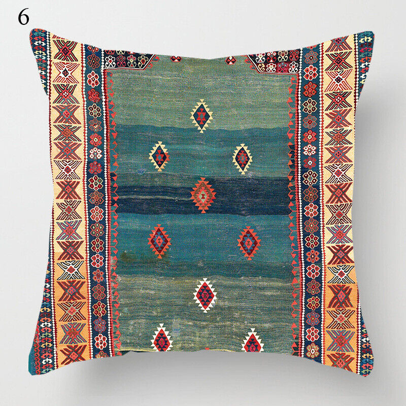Etnisk Boho Mandala Print Kasteputevar Sofa Putetrekk Hjemmedekor Luvikno