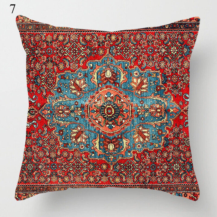 Etnisk Boho Mandala Print Kasteputevar Sofa Putetrekk Hjemmedekor Luvikno