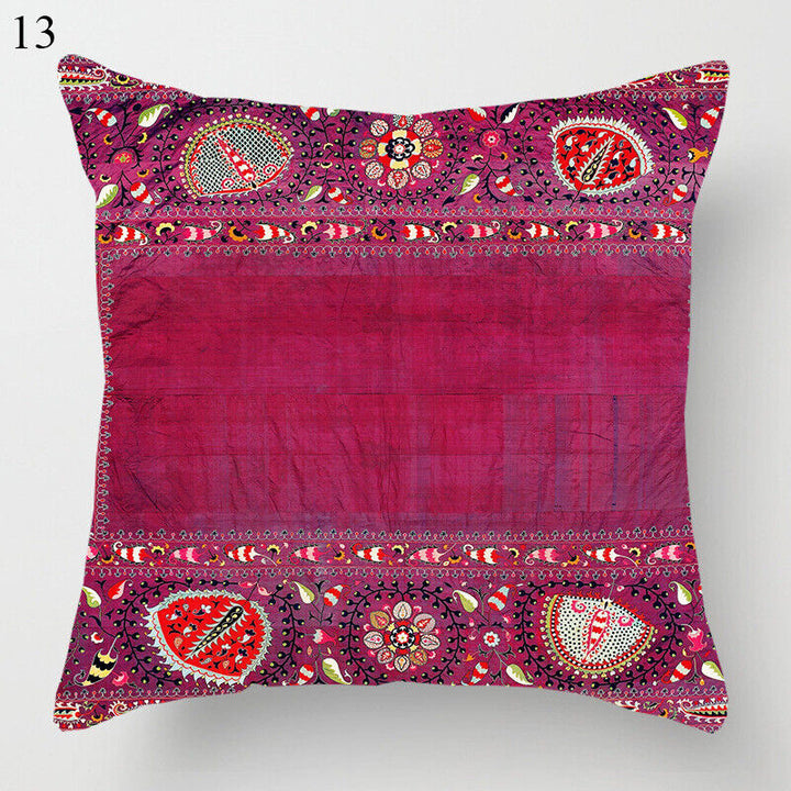 Etnisk Boho Mandala Print Kasteputevar Sofa Putetrekk Hjemmedekor Luvikno