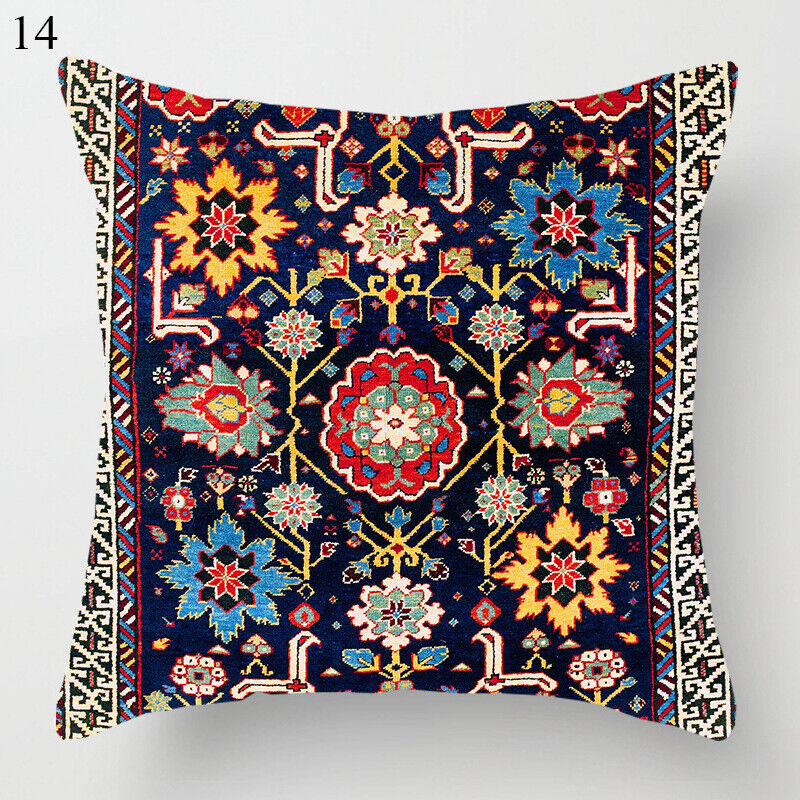 Etnisk Boho Mandala Print Kasteputevar Sofa Putetrekk Hjemmedekor Luvikno