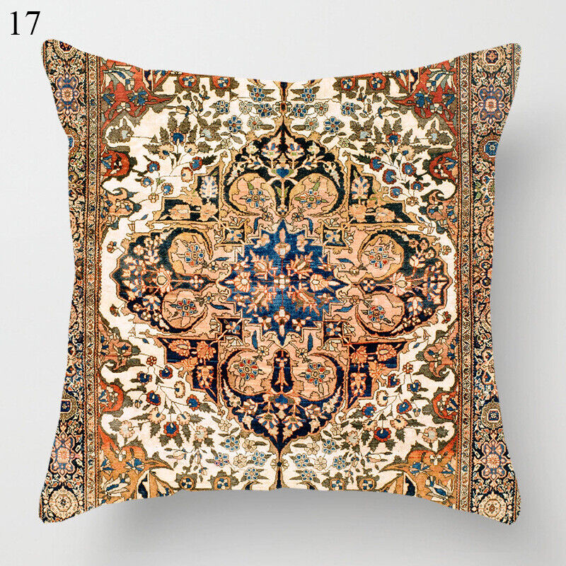 Etnisk Boho Mandala Print Kasteputevar Sofa Putetrekk Hjemmedekor Luvikno