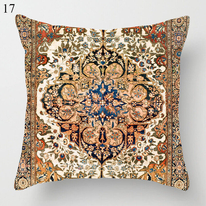 Etnisk Boho Mandala Print Kasteputevar Sofa Putetrekk Hjemmedekor Luvikno