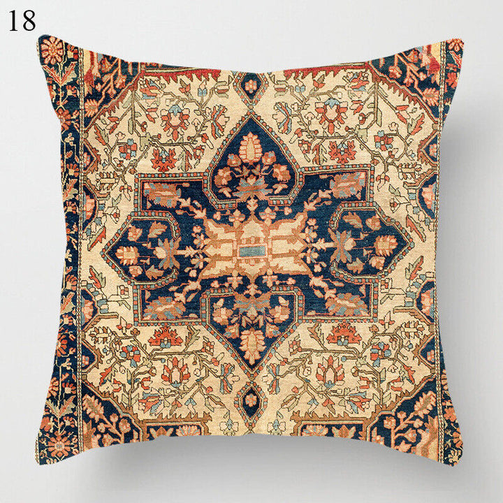 Etnisk Boho Mandala Print Kasteputevar Sofa Putetrekk Hjemmedekor Luvikno