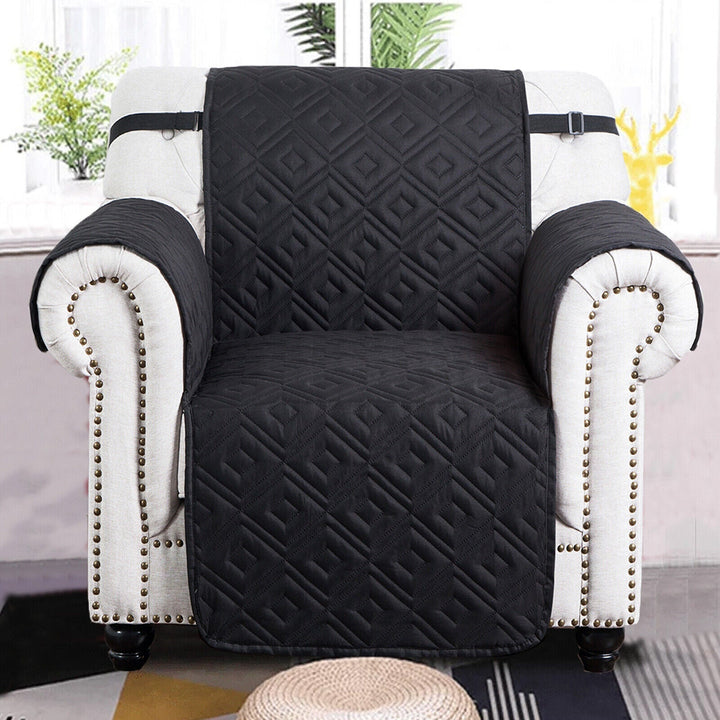 Quilted Sofa Cover Pet Protector Throw Waterproof Sofa Slip Covers 1/2/3 Settee Luvikno