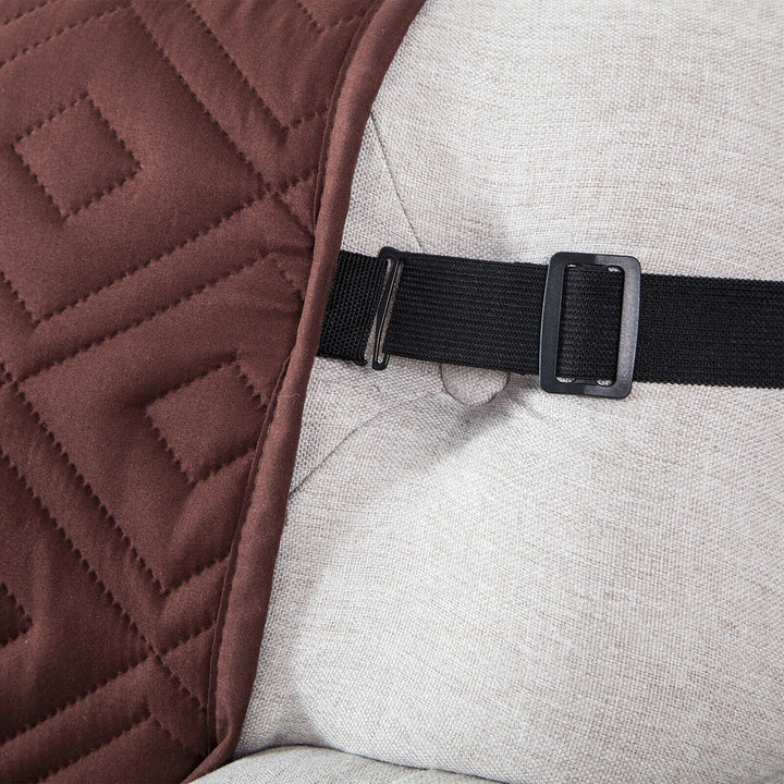 Quilted Sofa Cover Pet Protector Throw Waterproof Sofa Slip Covers 1/2/3 Settee Luvikno