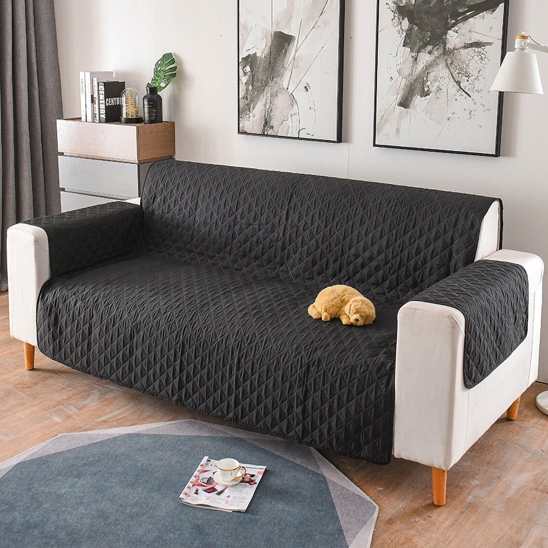 1/2/3 Seters Kjæledyr Sofa Beskyttelsesdeksel Quilted Sofa Deksel Lounge Slipcover Luvikno