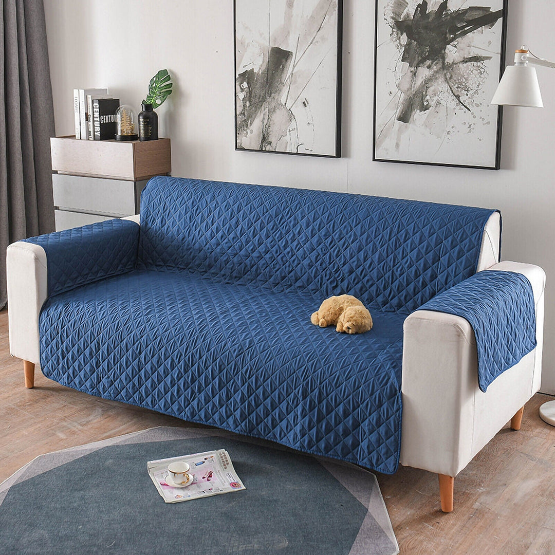 1/2/3 Seters Kjæledyr Sofa Beskyttelsesdeksel Quilted Sofa Deksel Lounge Slipcover Luvikno