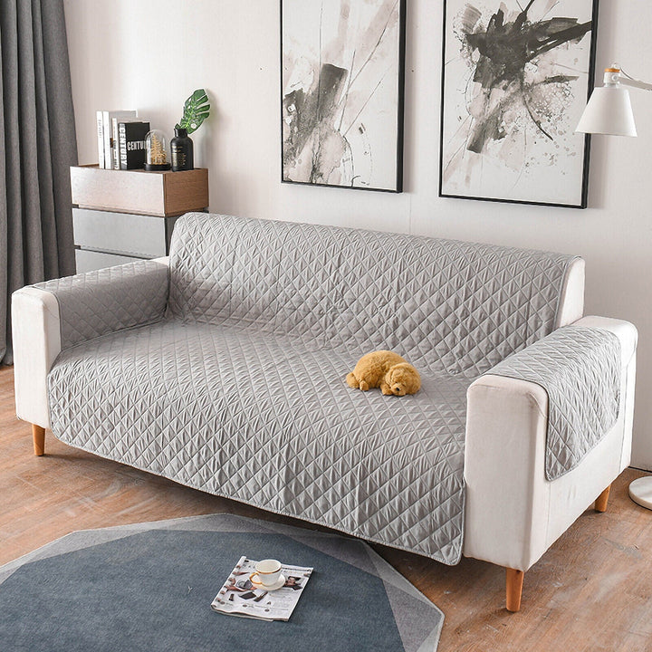 1/2/3 Seters Kjæledyr Sofa Beskyttelsesdeksel Quilted Sofa Deksel Lounge Slipcover Luvikno