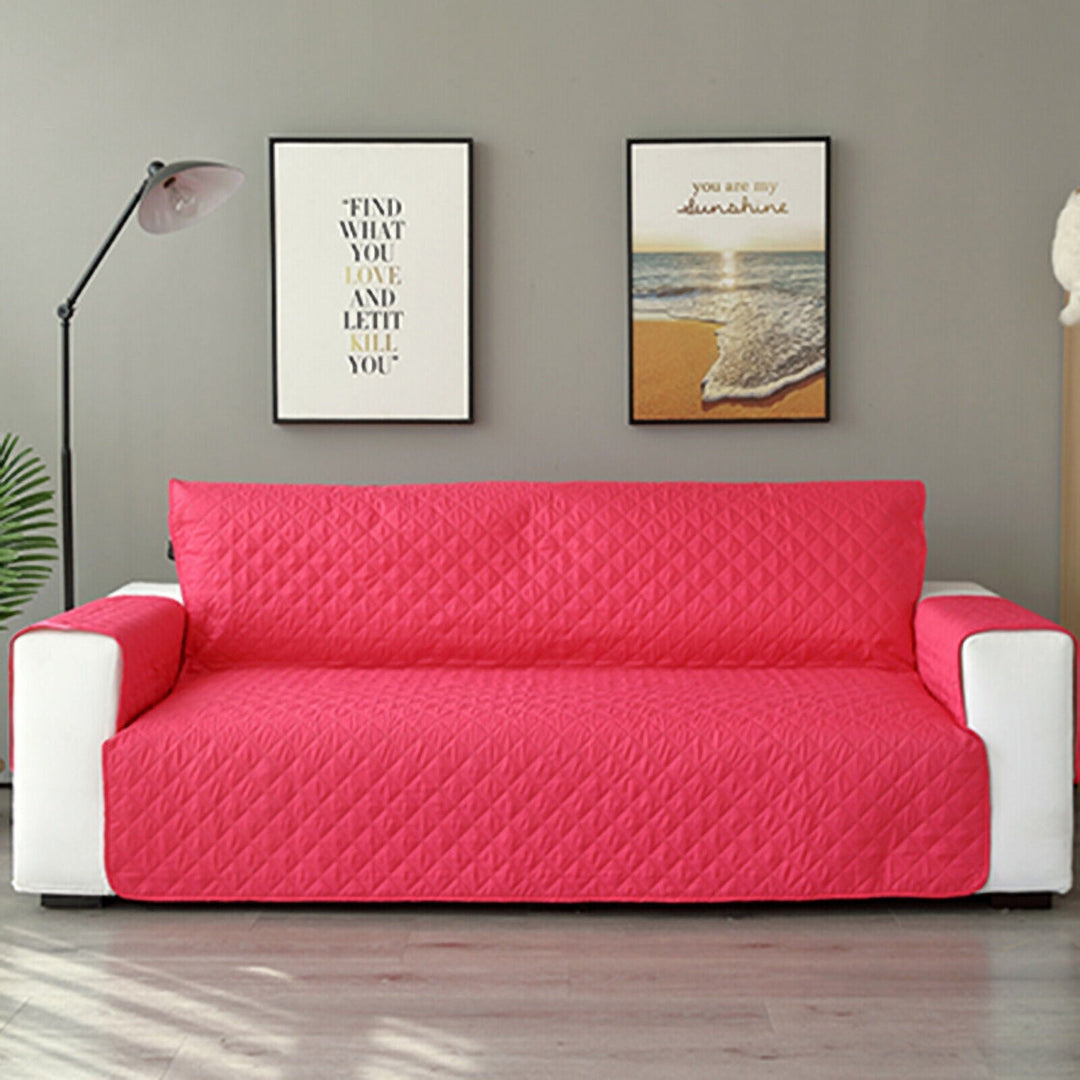1/2/3 Seters Kjæledyr Sofa Beskyttelsesdeksel Quilted Sofa Deksel Lounge Slipcover Luvikno