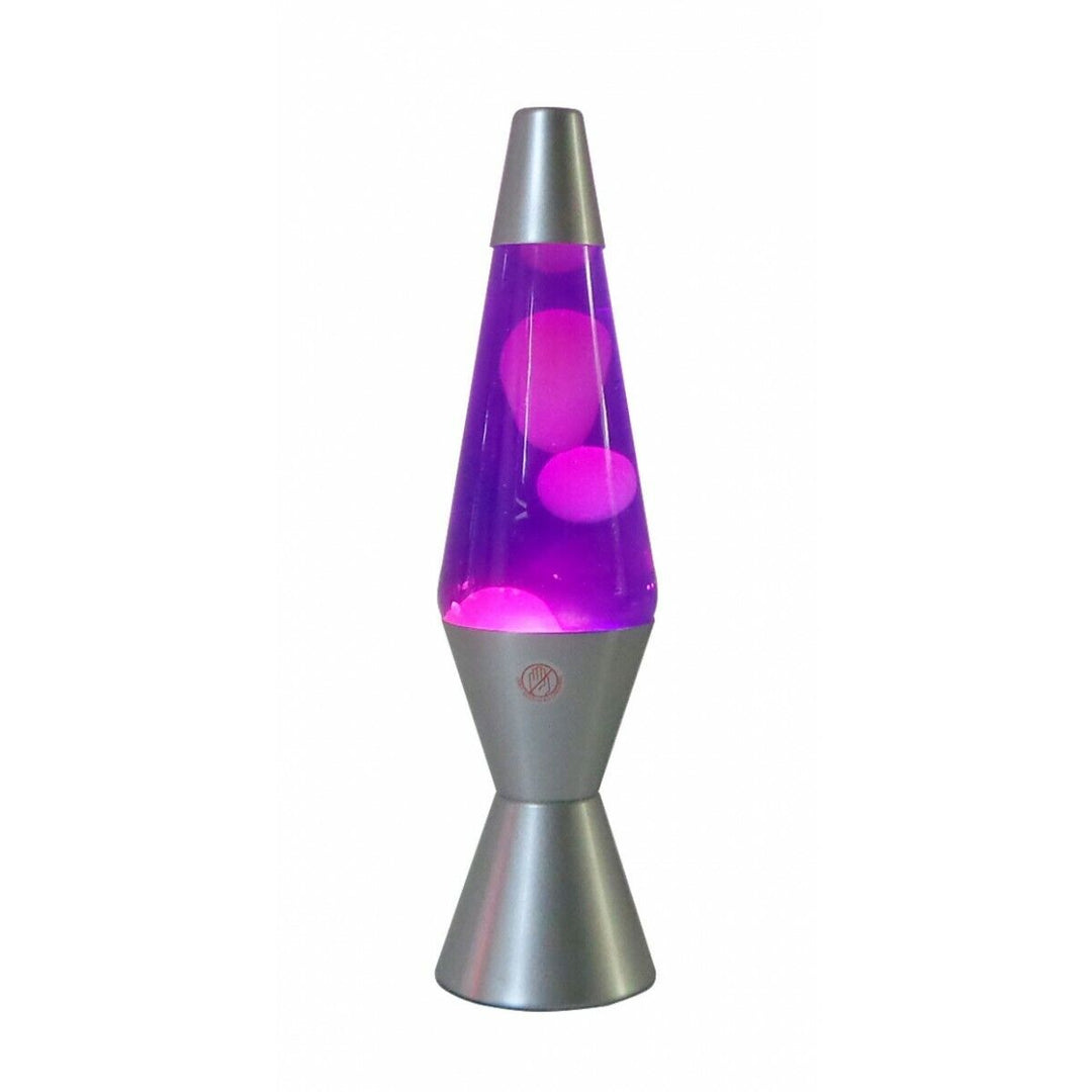 Retro Lava Lampe - Fredelig Bevegelse Voksvæske Avslapningslys Gave Luvikno