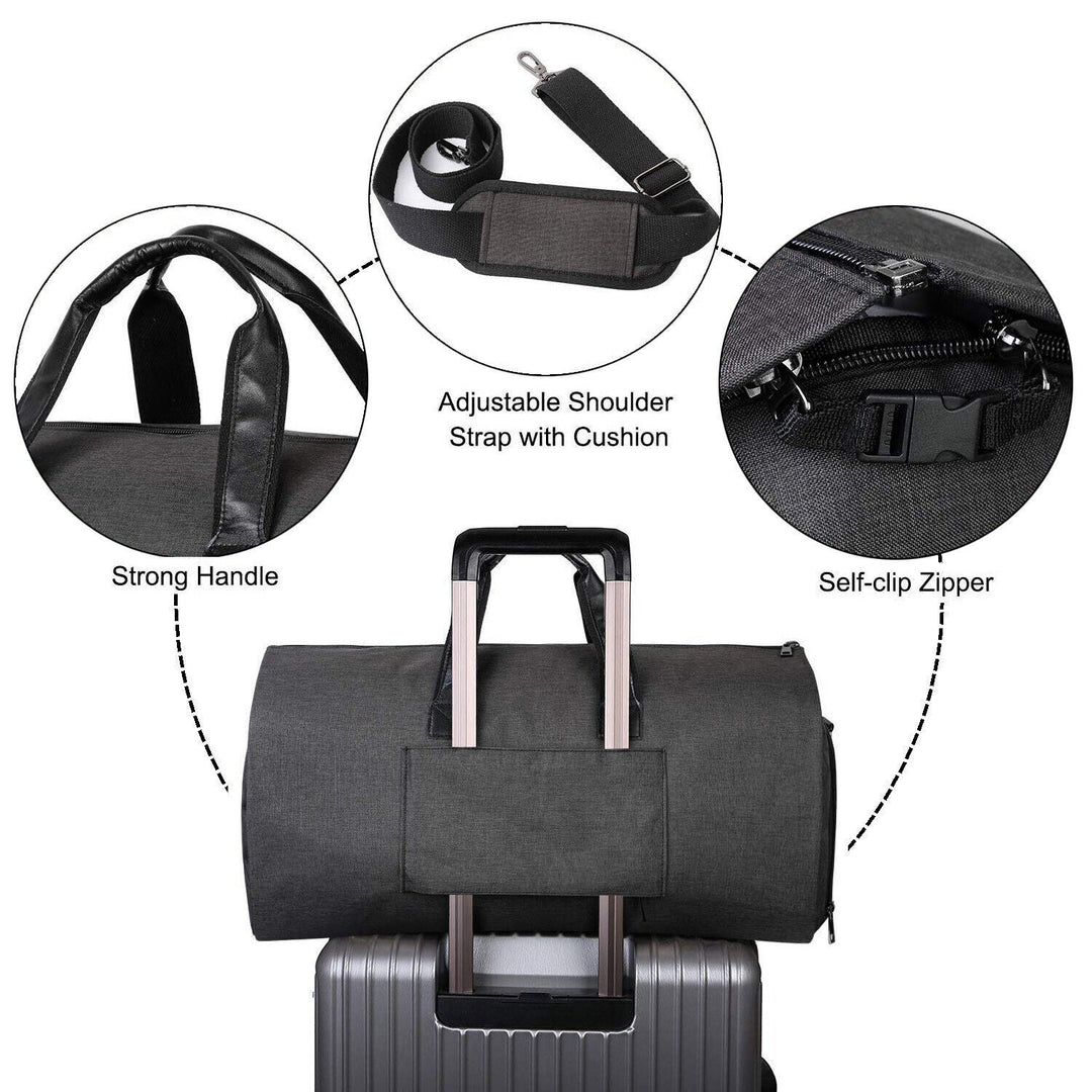 Konvertibel massiv lagring - opptil 6 dager bag med designede rom Luvikno