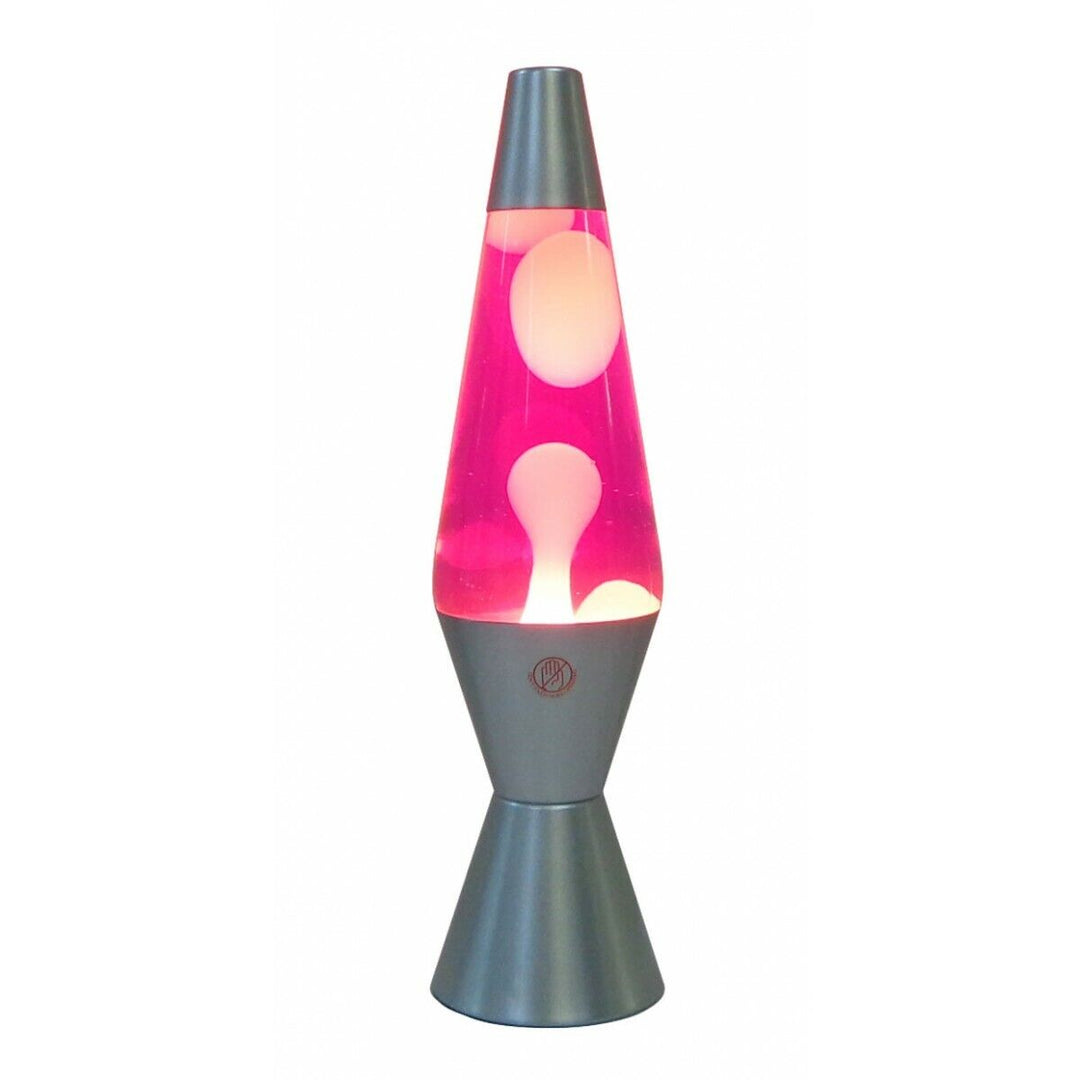 Retro Lava Lampe - Fredelig Bevegelse Voksvæske Avslapningslys Gave Luvikno