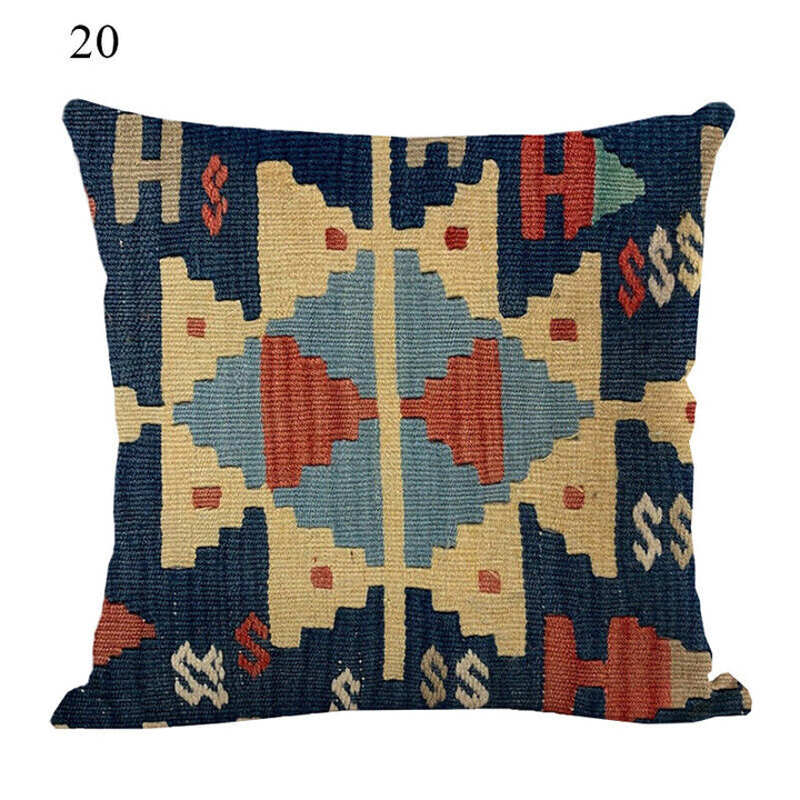 Etnisk Boho Mandala Print Kasteputevar Sofa Putetrekk Hjemmedekor Luvikno