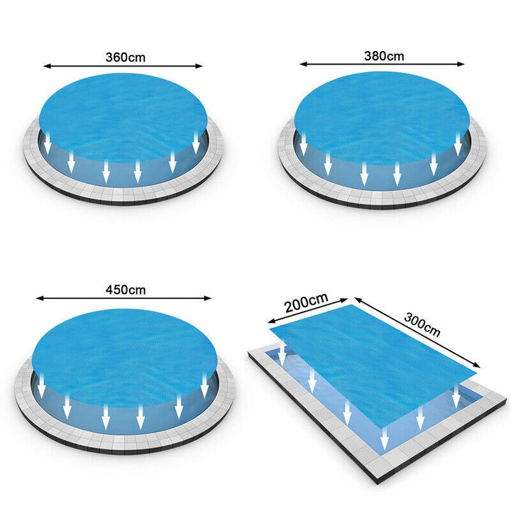 Pool soldekkfolie solfilm pooldeksel | Luvikno