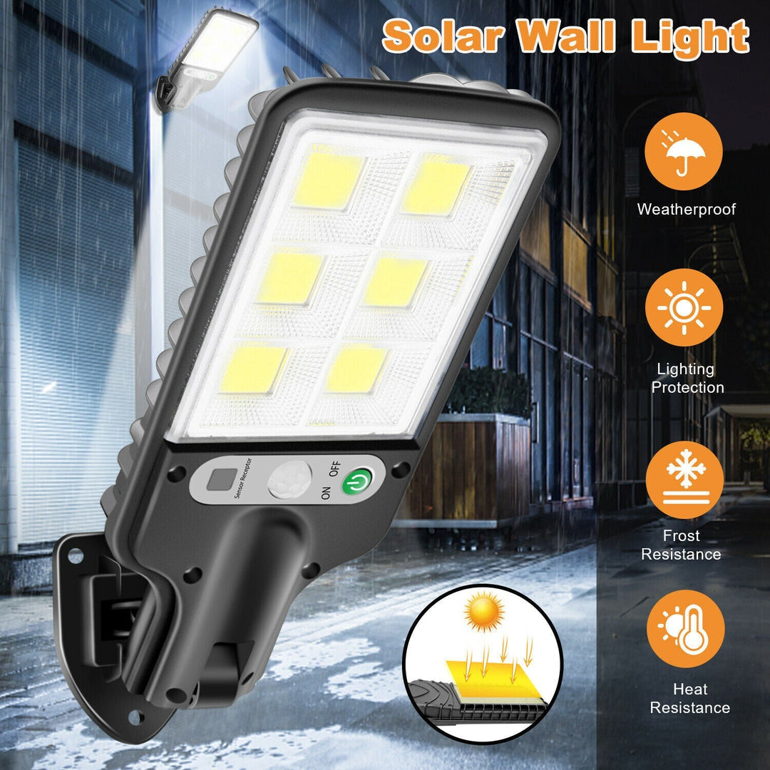 Premium solcel-drevet LED gate lampe | Luvikno