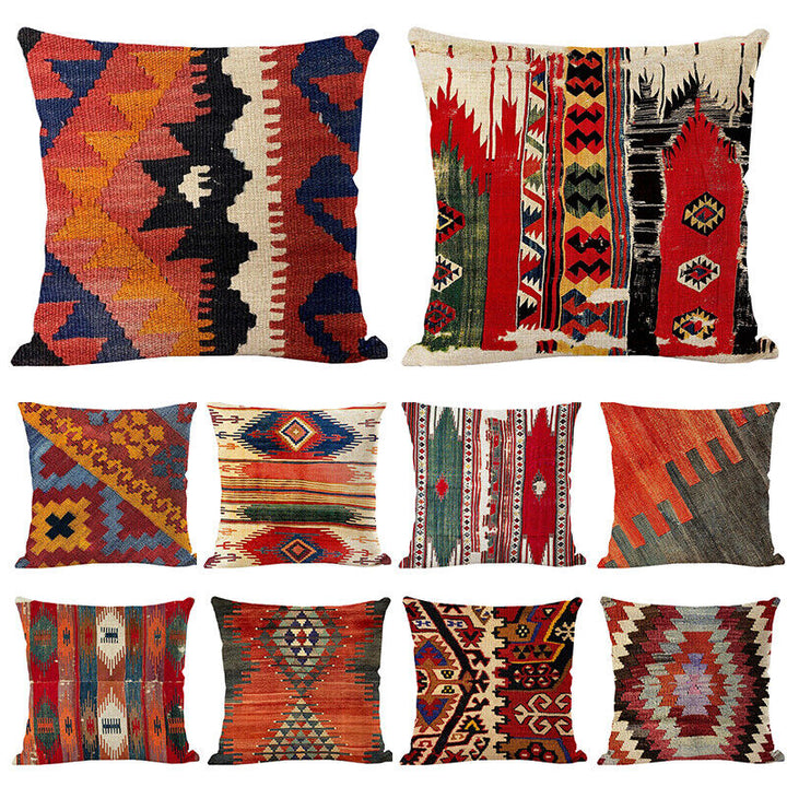 Etnisk Boho Mandala Print Kasteputevar Sofa Putetrekk Hjemmedekor Luvikno