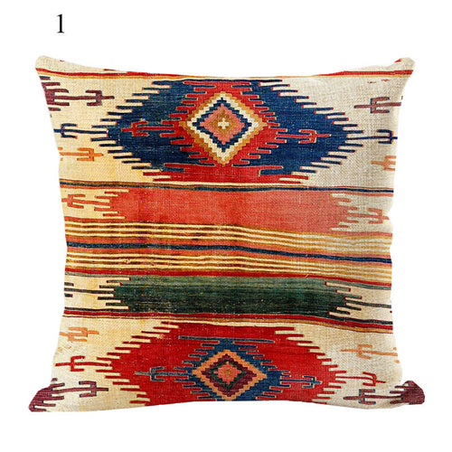 Etnisk Boho Mandala Print Kasteputevar Sofa Putetrekk Hjemmedekor Luvikno