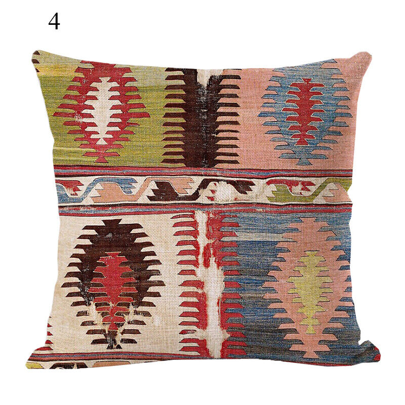Etnisk Boho Mandala Print Kasteputevar Sofa Putetrekk Hjemmedekor Luvikno