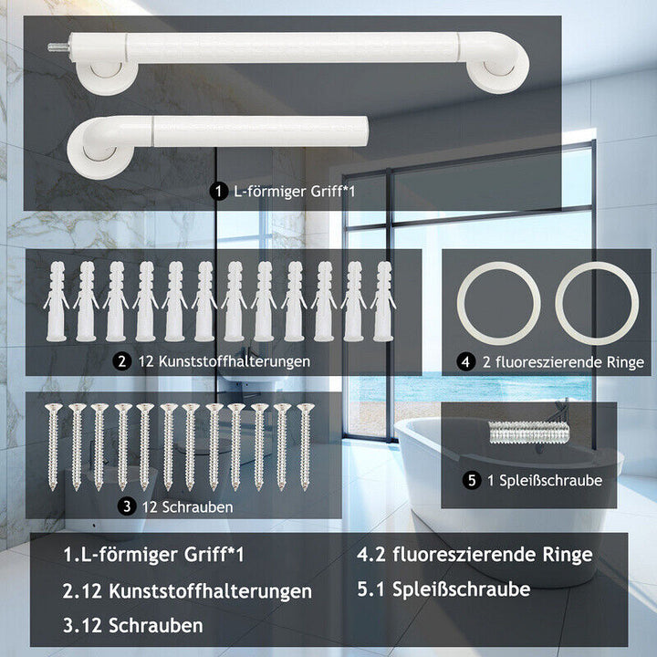 Håndtak for badekar grep håndtak dusj grep | Luvikno