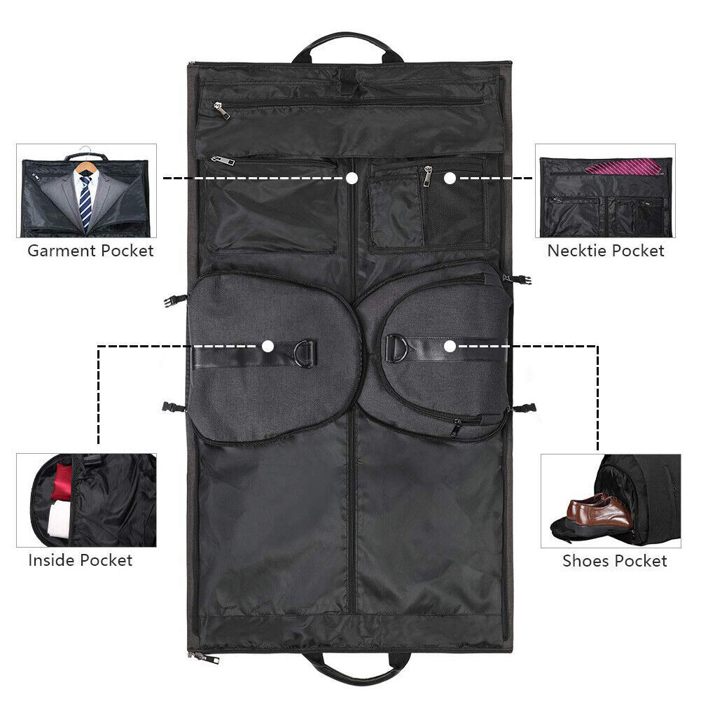 Konvertibel massiv lagring - opptil 6 dager bag med designede rom Luvikno
