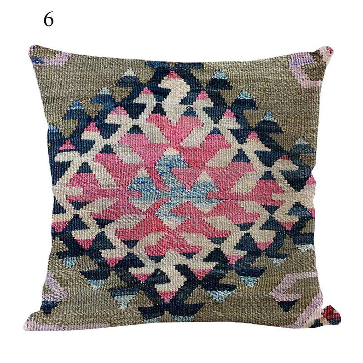 Etnisk Boho Mandala Print Kasteputevar Sofa Putetrekk Hjemmedekor Luvikno
