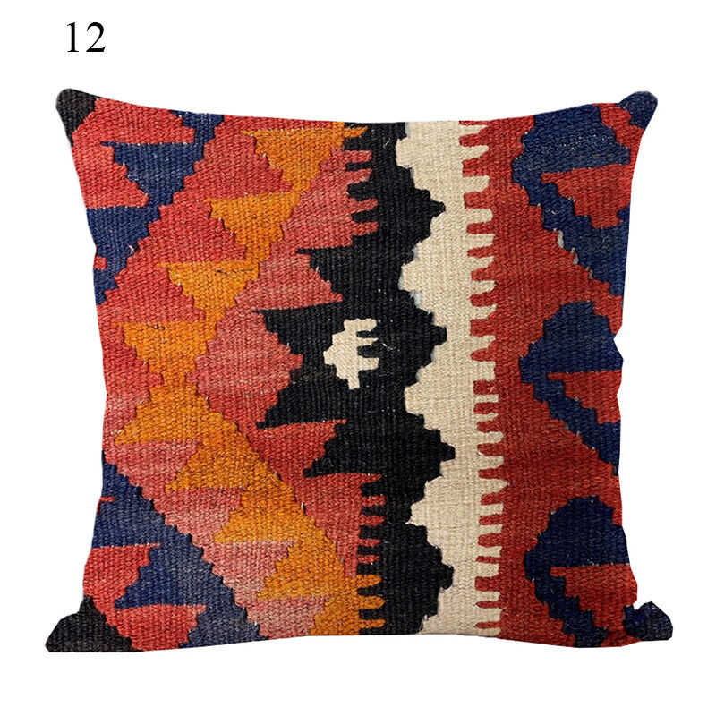 Etnisk Boho Mandala Print Kasteputevar Sofa Putetrekk Hjemmedekor Luvikno