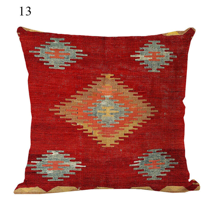 Etnisk Boho Mandala Print Kasteputevar Sofa Putetrekk Hjemmedekor Luvikno
