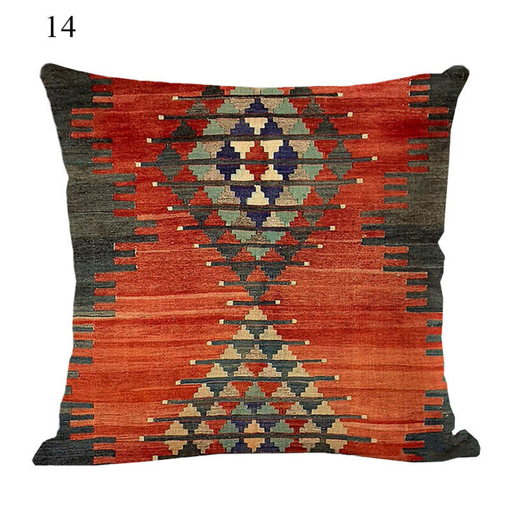 Etnisk Boho Mandala Print Kasteputevar Sofa Putetrekk Hjemmedekor Luvikno