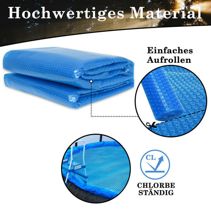 Pool soldekkfolie solfilm pooldeksel | Luvikno