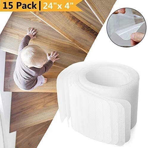 Trappetrinn Non-Slip Striper for Innendørs Klar Sikkerhet Anti-Skli Trinn Grip Tape Luvikno
