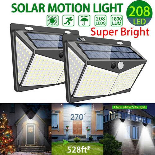 Ultra solardrevet bevegelsessensorlys | Luvikno
