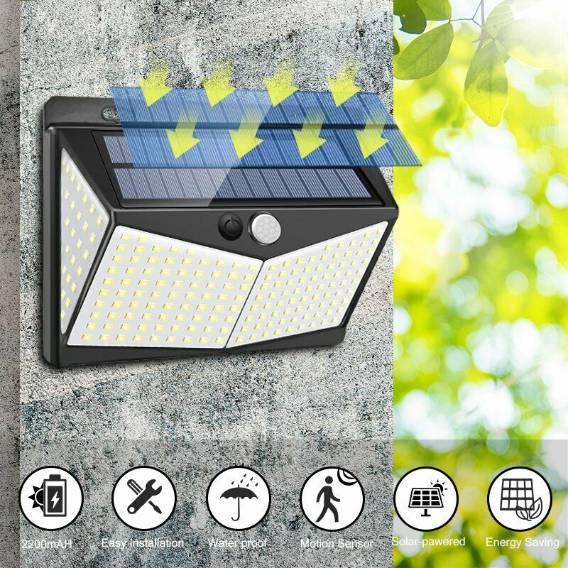 Ultra solardrevet bevegelsessensorlys | Luvikno